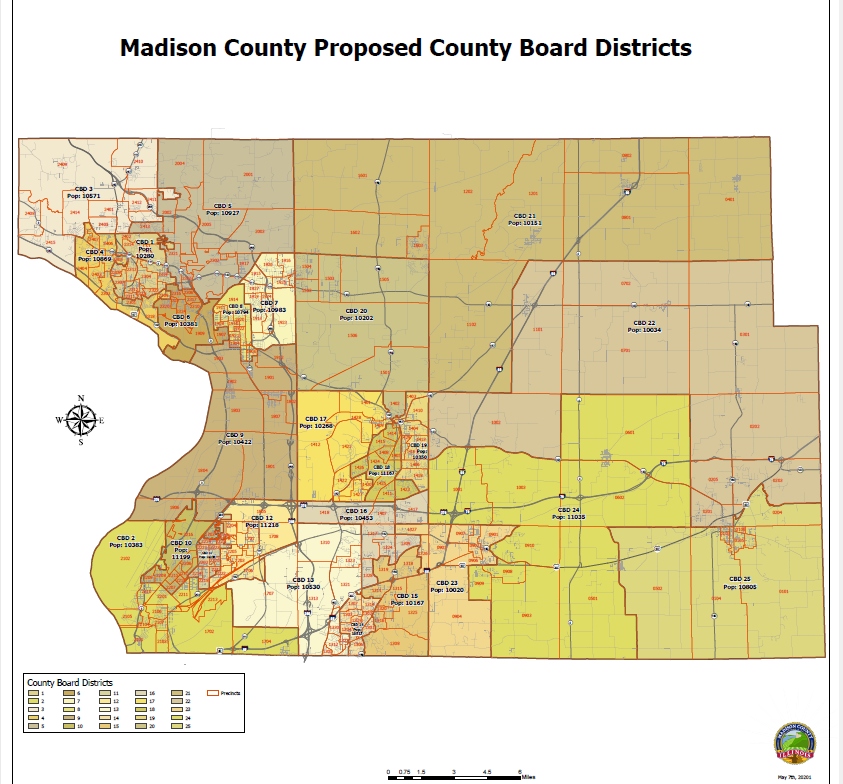 County Board districts